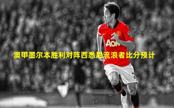 澳甲墨尔本胜利对阵西悉尼流浪者比分预计