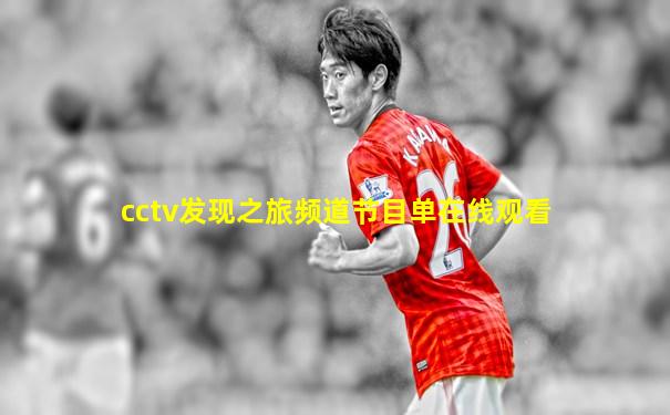 cctv发现之旅频道节目单在线观看